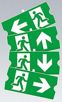 Zumtobel Group Notlicht-Piktogrammset VOYAGER SOL#96634866