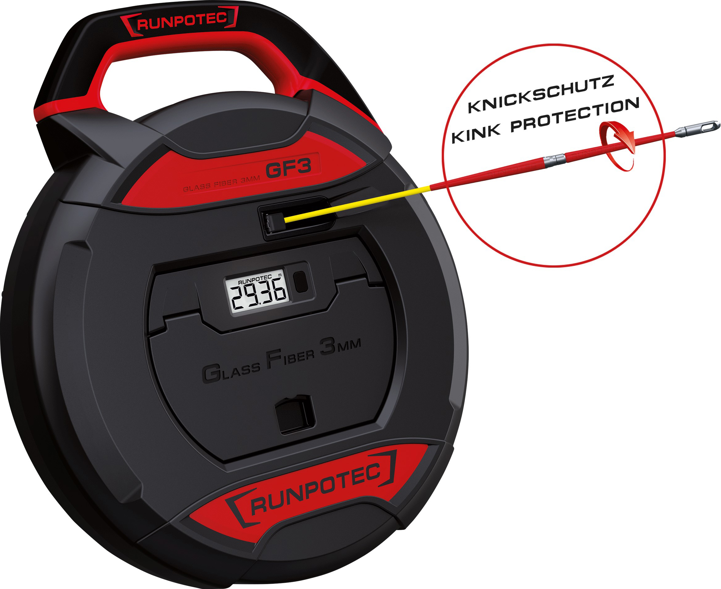 Runpotec GF3 Kabeleinziehwerkzeug 3 mm - 30 m 10193