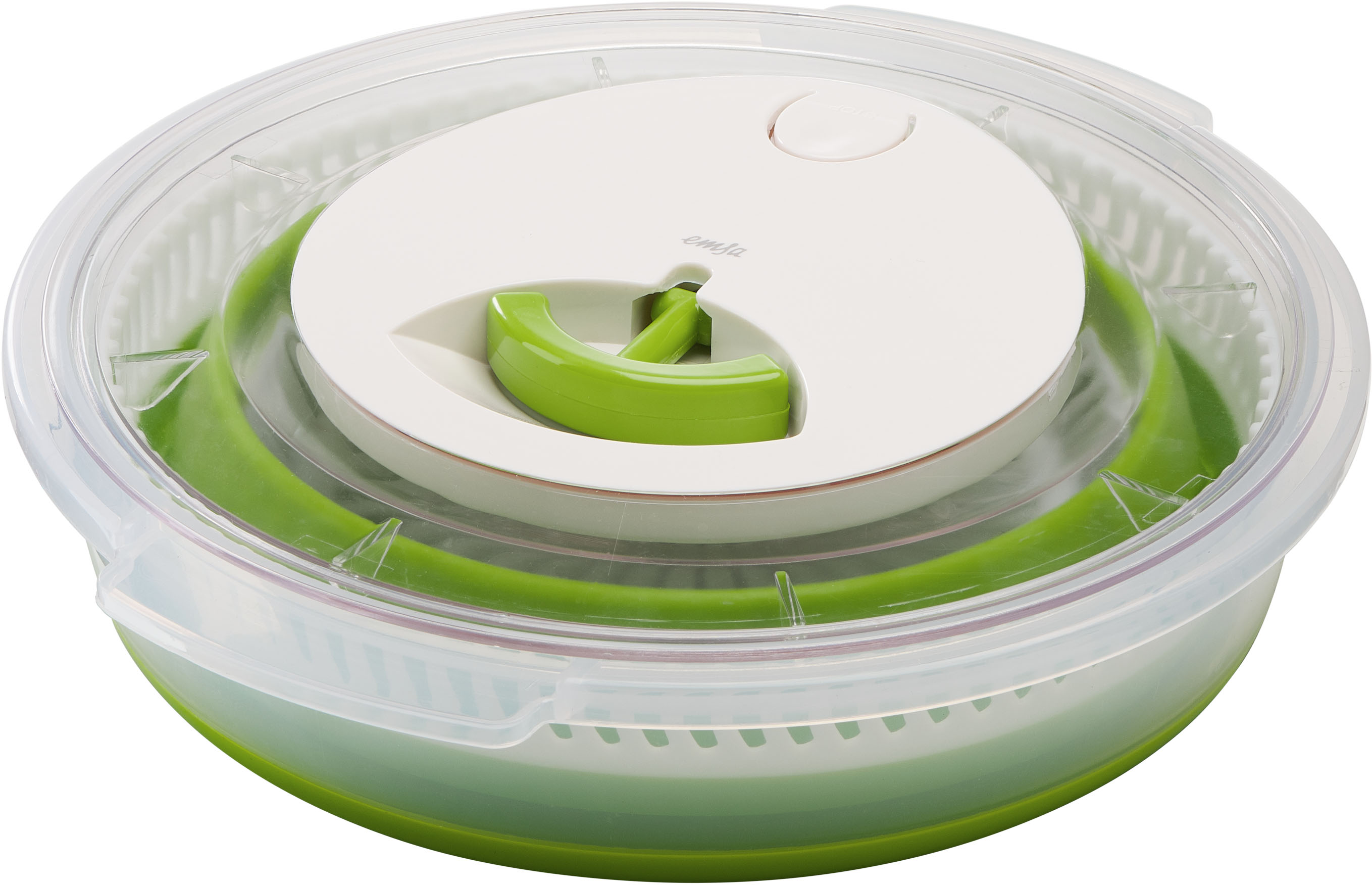 Groupe SEB WMF Falt-Salatschleuder BASIC trans/gn 4L