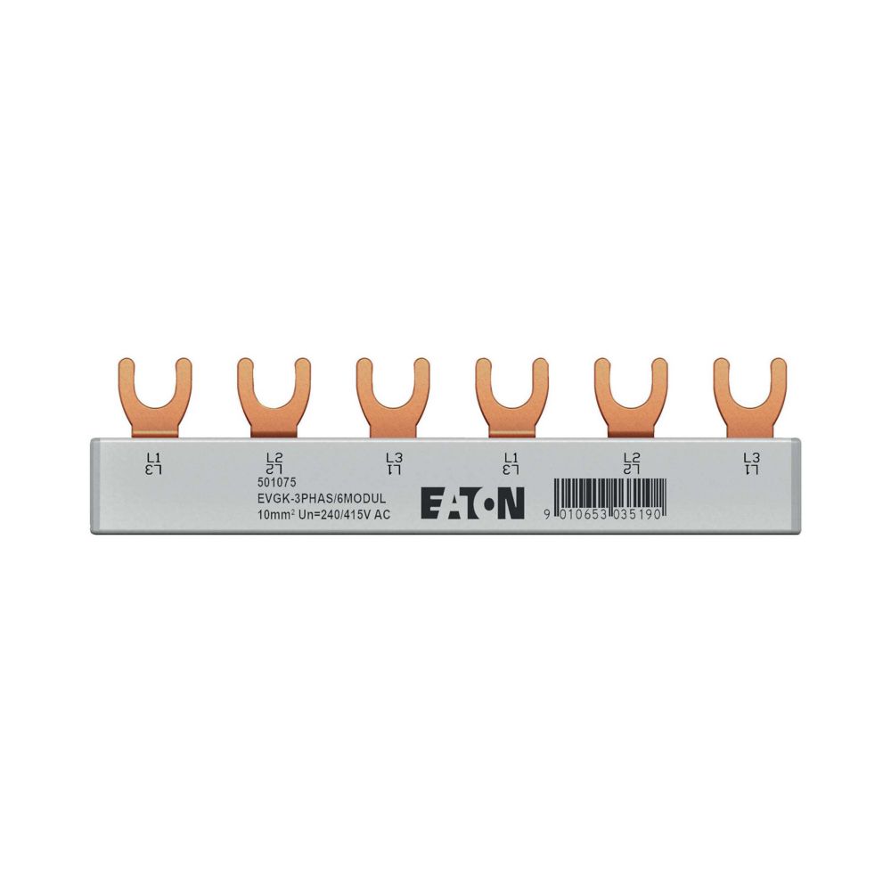 Eaton (Installation) Gabelverschienung 3-phasig EVGK-3PHAS/6MODUL