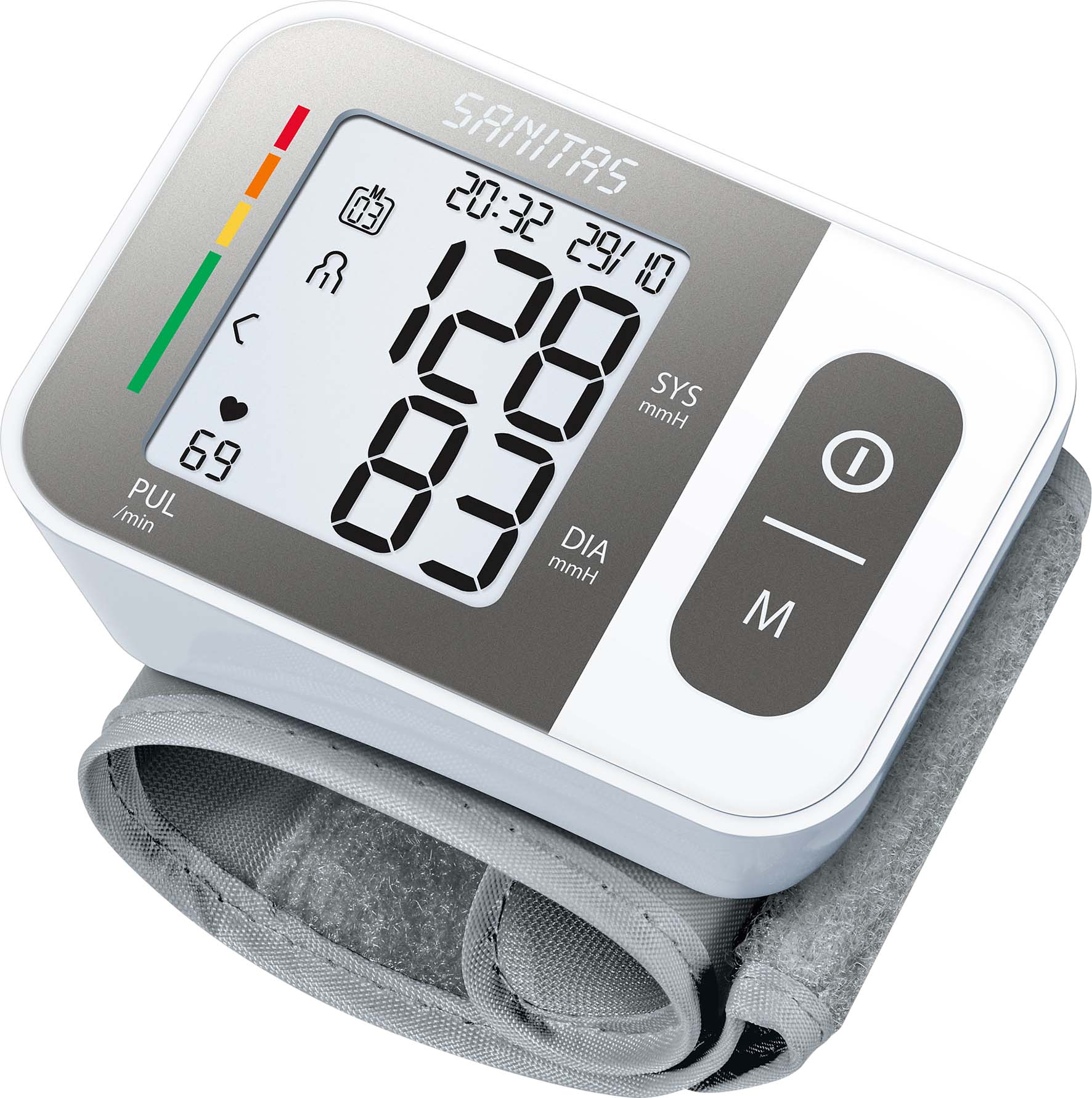 Sanitas SAN Blutdruckmessgerät Handgelenkmessung SBC 15 ws