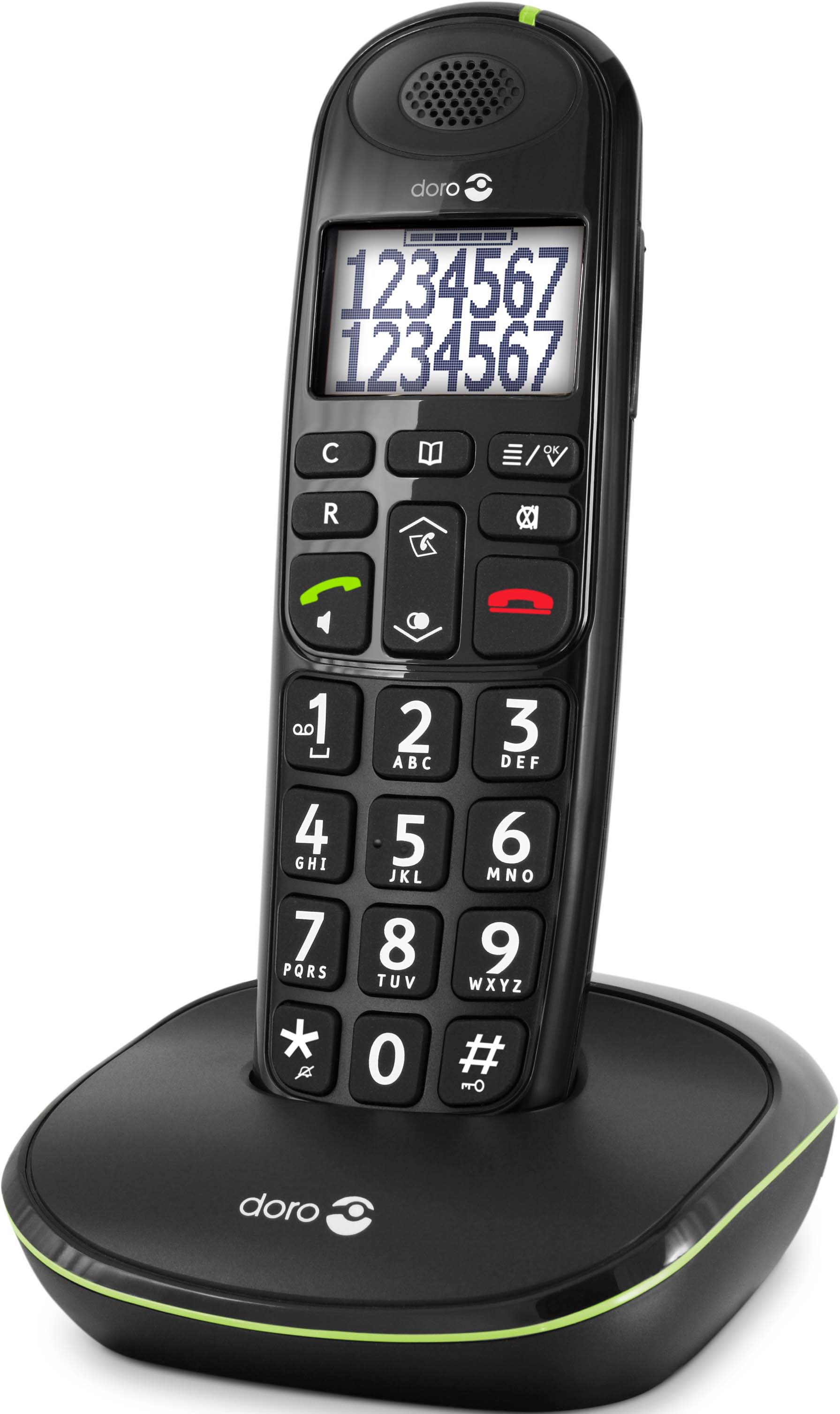 IVS Industrievertret. DECT-Telefon schnurlos doroPhoneEasy110sw