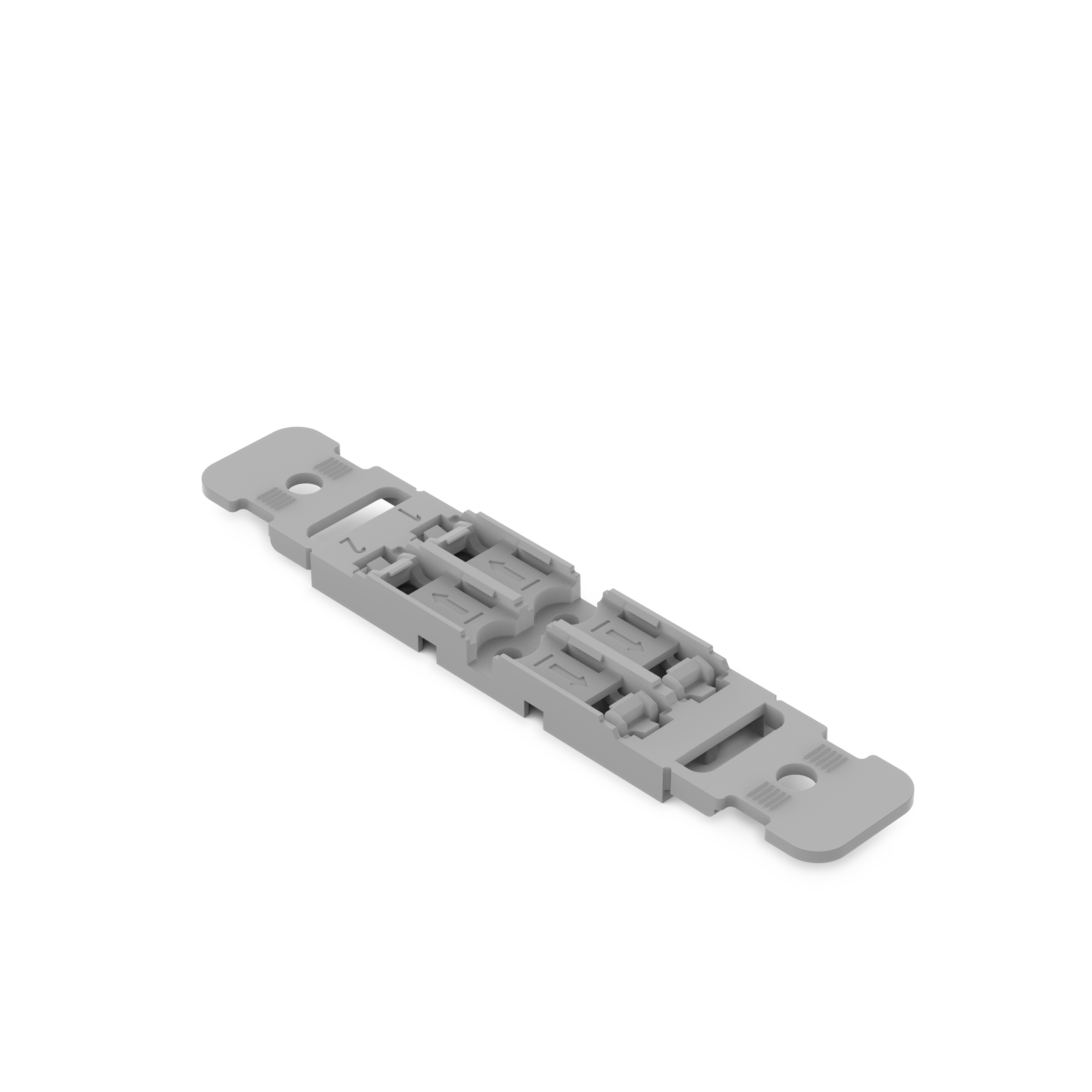 5 STK WAGO GmbH & Co. KG Befestigungsadapter mit Zugentlastung 221-2502