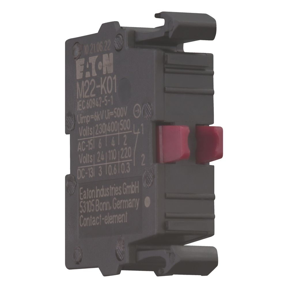 Eaton (Moeller) Kontaktelement 1Ö, Front M22-K01 Eaton (Moeller) Kontaktelement 1Ö, Front M22-K01