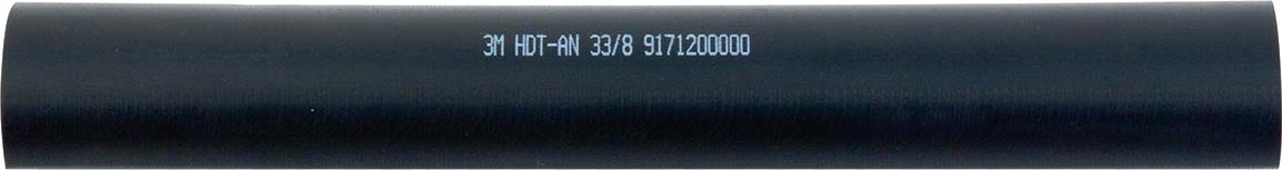 3M Deutschland Warmschrumpfschlauch dickw 33/8 mm, sw, m.Kle. HDT-AN 33/8