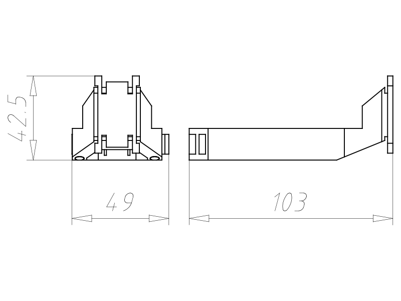 Kaiser Systemflügel-Set 2-tlg.103x49x36mm 1211-00