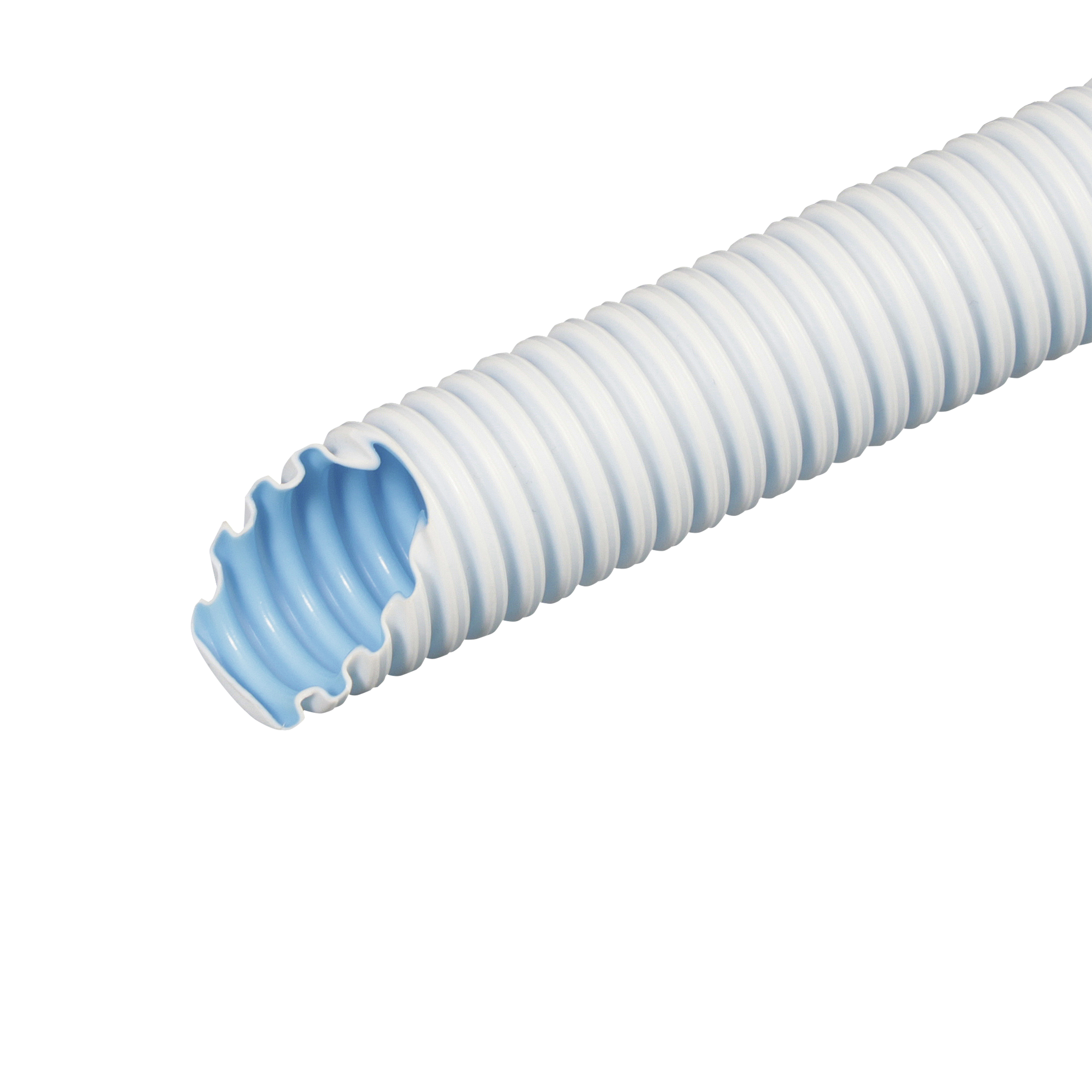100 M Fränkische Kunststoff-Wellrohr leicht 20,0x14,4mm FBY-EL-F 20 ws