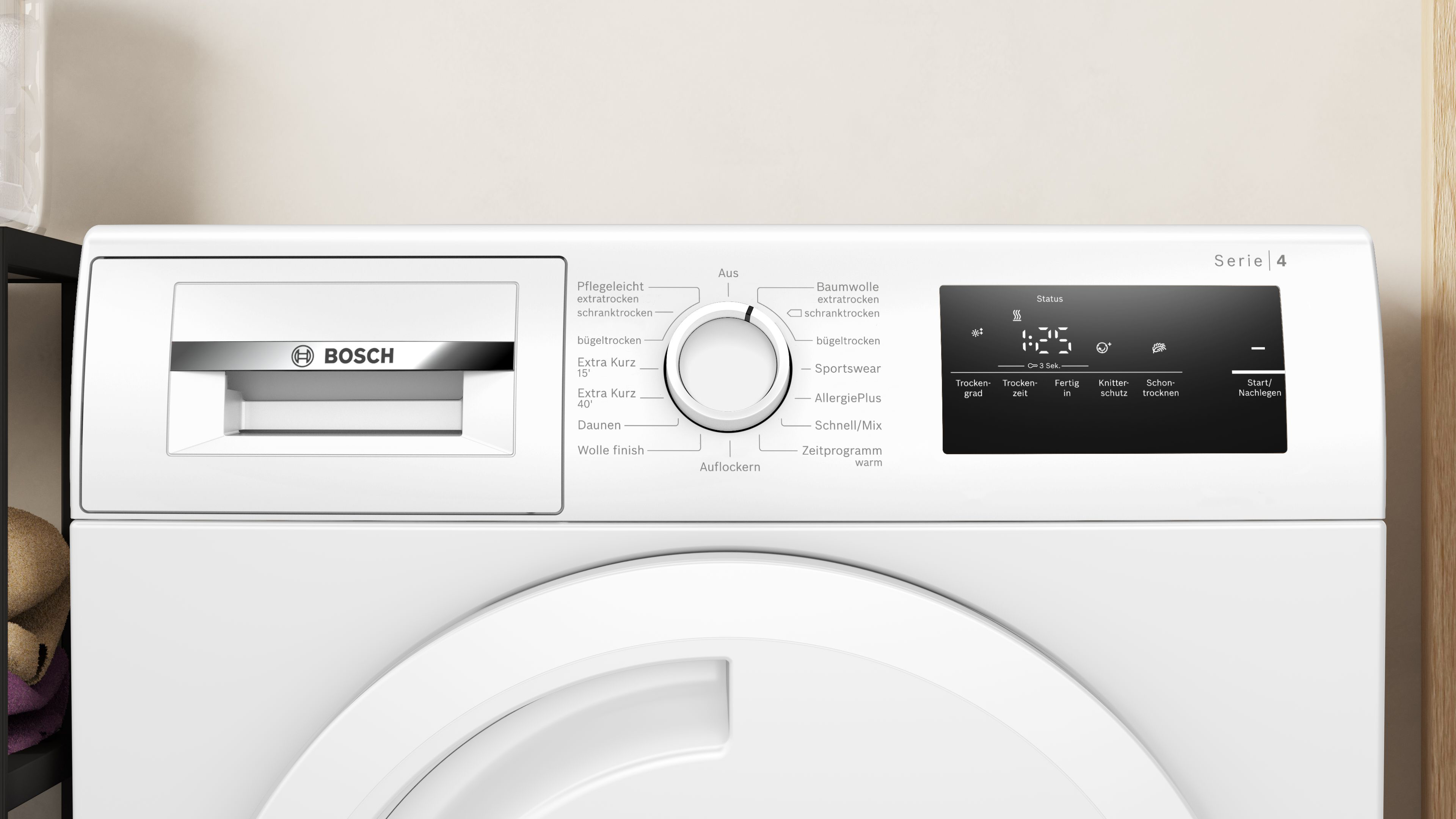 Bosch MDA Kondenstrockner Serie4 WTN83203