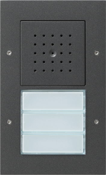 Gira Türstation AP 3fach anthrazit 126767