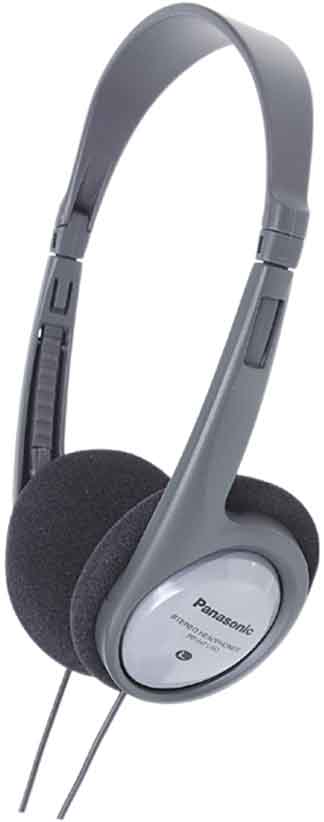 Panasonic Deutsch.CE Leichtbügel-Kopfhörer RPHT090EH gr