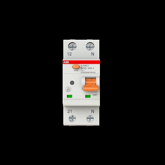 ABB Stotz S&J Brandschutzschalter B10,6kA,1P+N S-ARC1 B10
