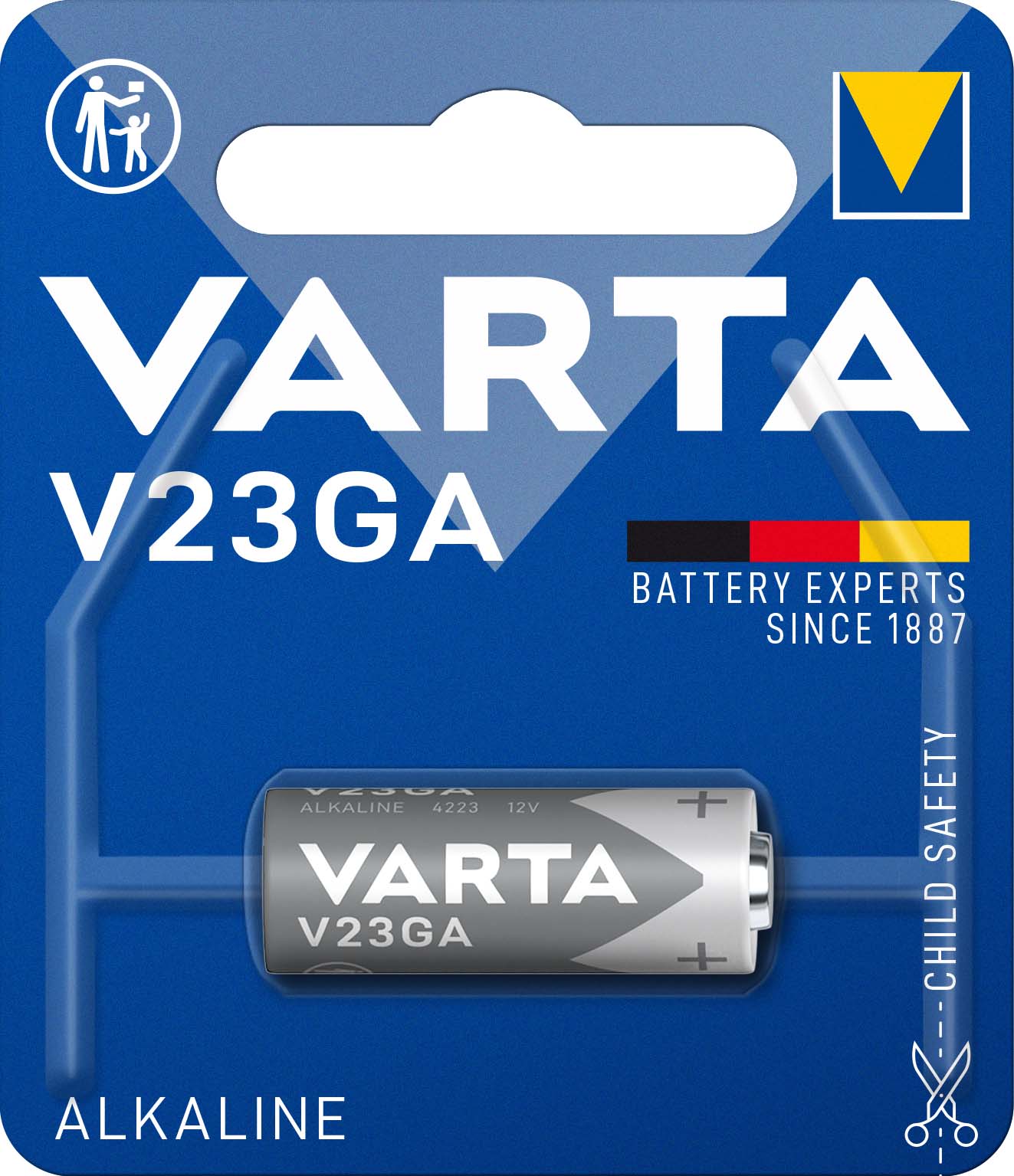 Varta Cons.Varta Batterie Electronics 12V/50mAh/Al-Mn V 23 GA Bli.1