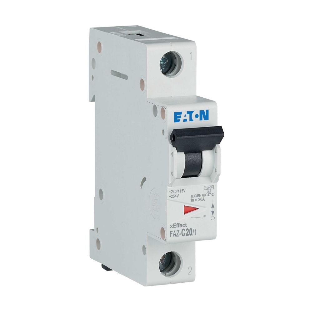 Eaton (Moeller) Leitungsschutzschalter C 20A, 1p FAZ-C20/1
