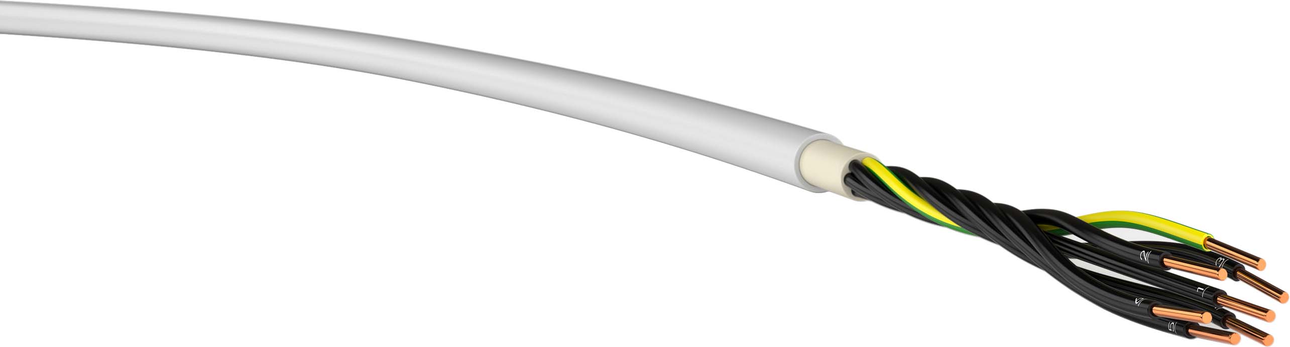 50 M Verschiedene-Diverse K+L NYM-JZ 7x1,5 Eca Ri.50 Mantelltg Feuchtraum NYM-JZ 7x1,5 Eca