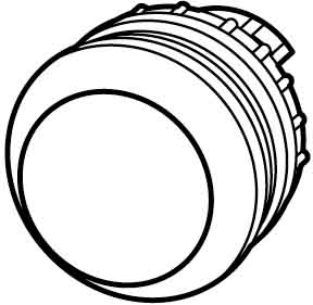 Eaton (Moeller) Leuchtdrucktaste flach,gelb,blanko M22-DRL-Y