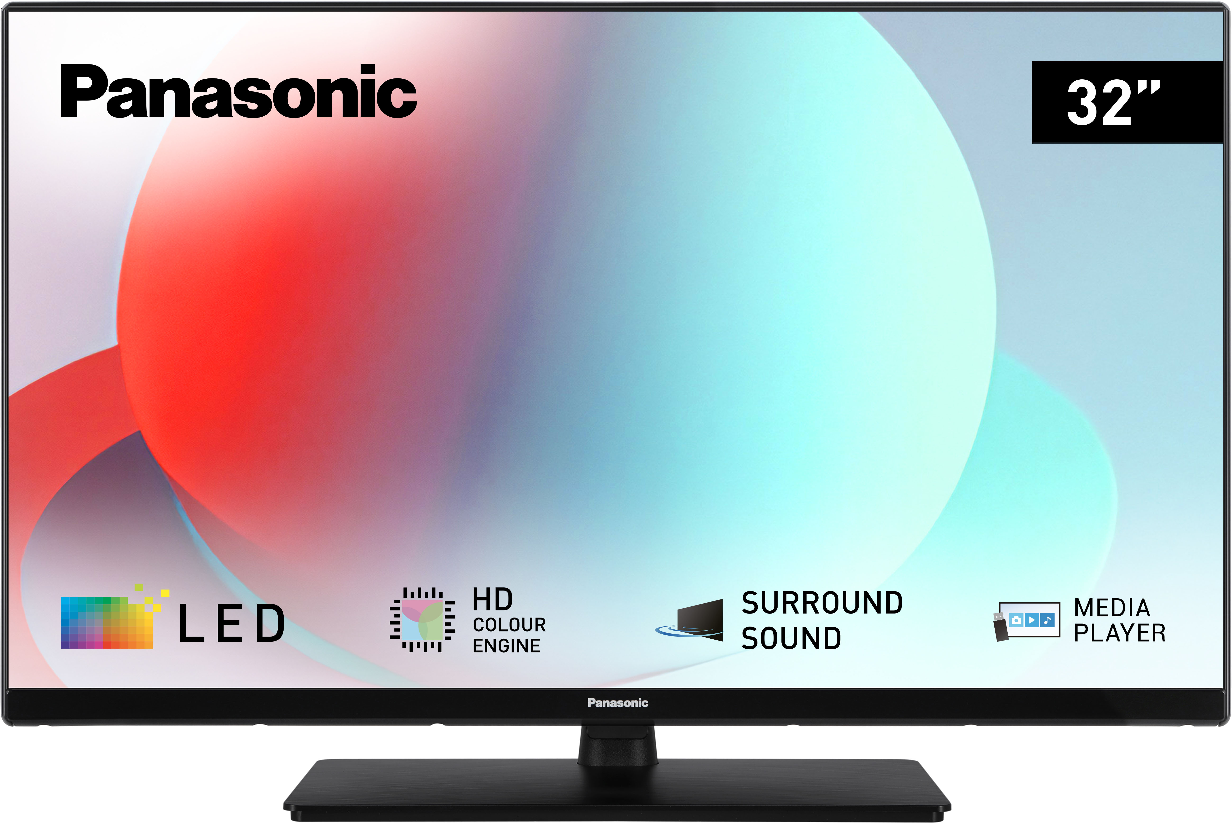 Panasonic Deutsch.CE LCD-TV TripleTuner 81cm,DVB-T2 HD,sw TS-32N30AEZ