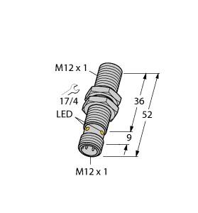 Turck Sensor induktiv BI4-M12-AP6X-H1141