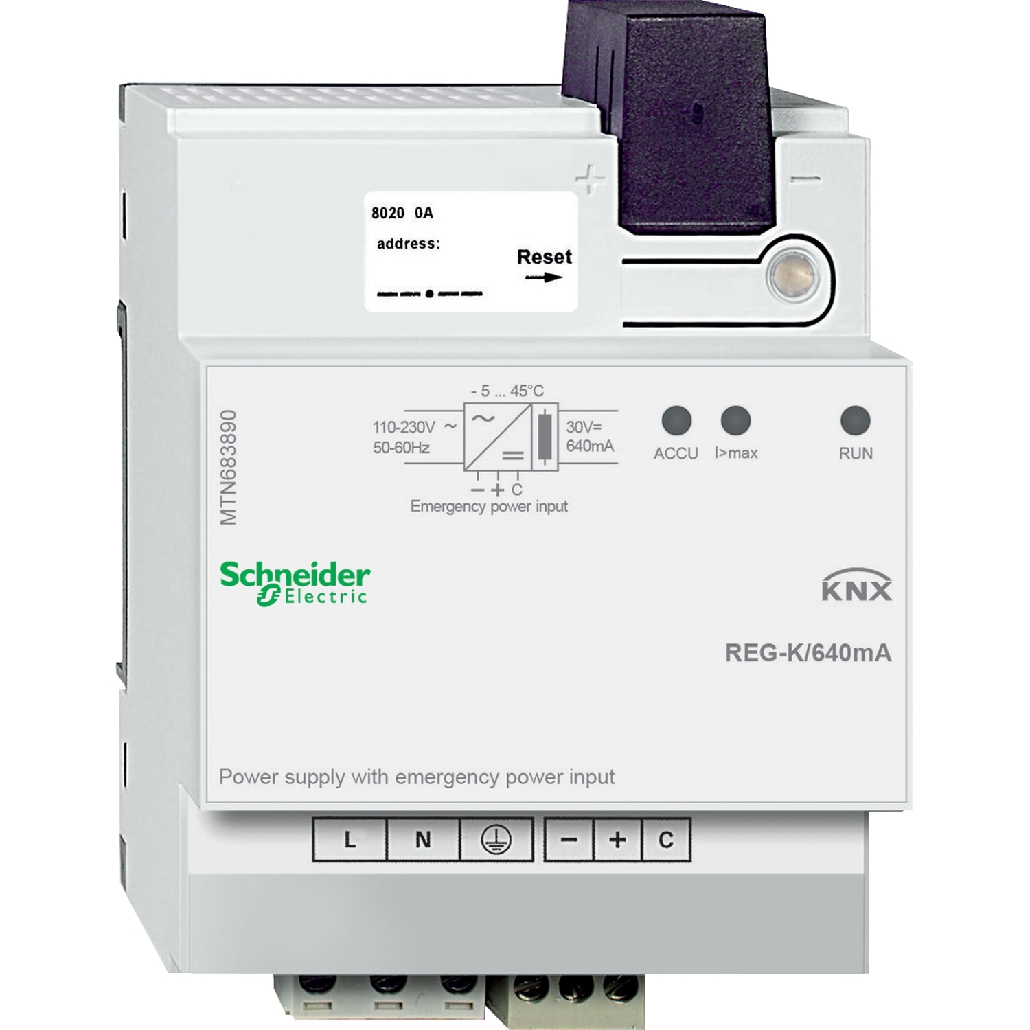 Schneider Electric KNX Spannungsversorgung REG-K/640 mA MTN683890