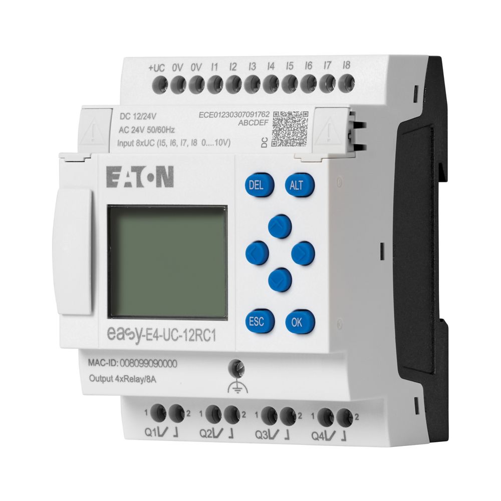 Eaton (Moeller) Steuerrelais 12/24VDC,24VAC EASY-E4-UC-12RC1