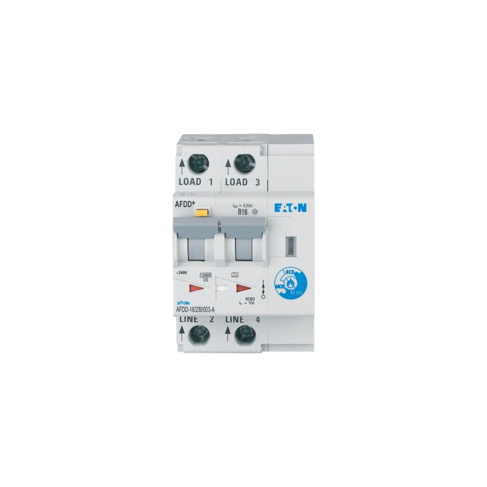 Eaton (Installation) Brandschutzschalter 2polig, B16A, 30mA AFDD-16/2/B/003-A