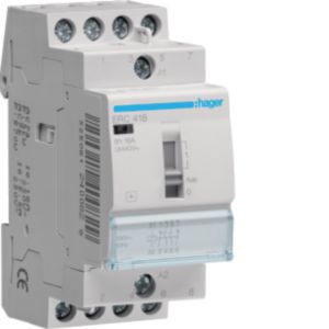 Hager Installationsrelais 16A 2S+2Ö 230V ERC418