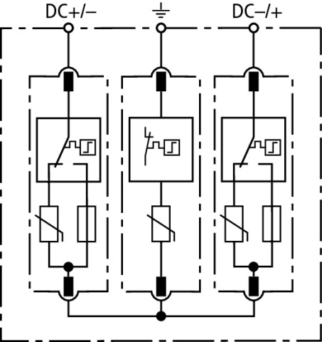 DEHN ÜS-Ableiter DEHNguard  DG M YPV SCI 1000