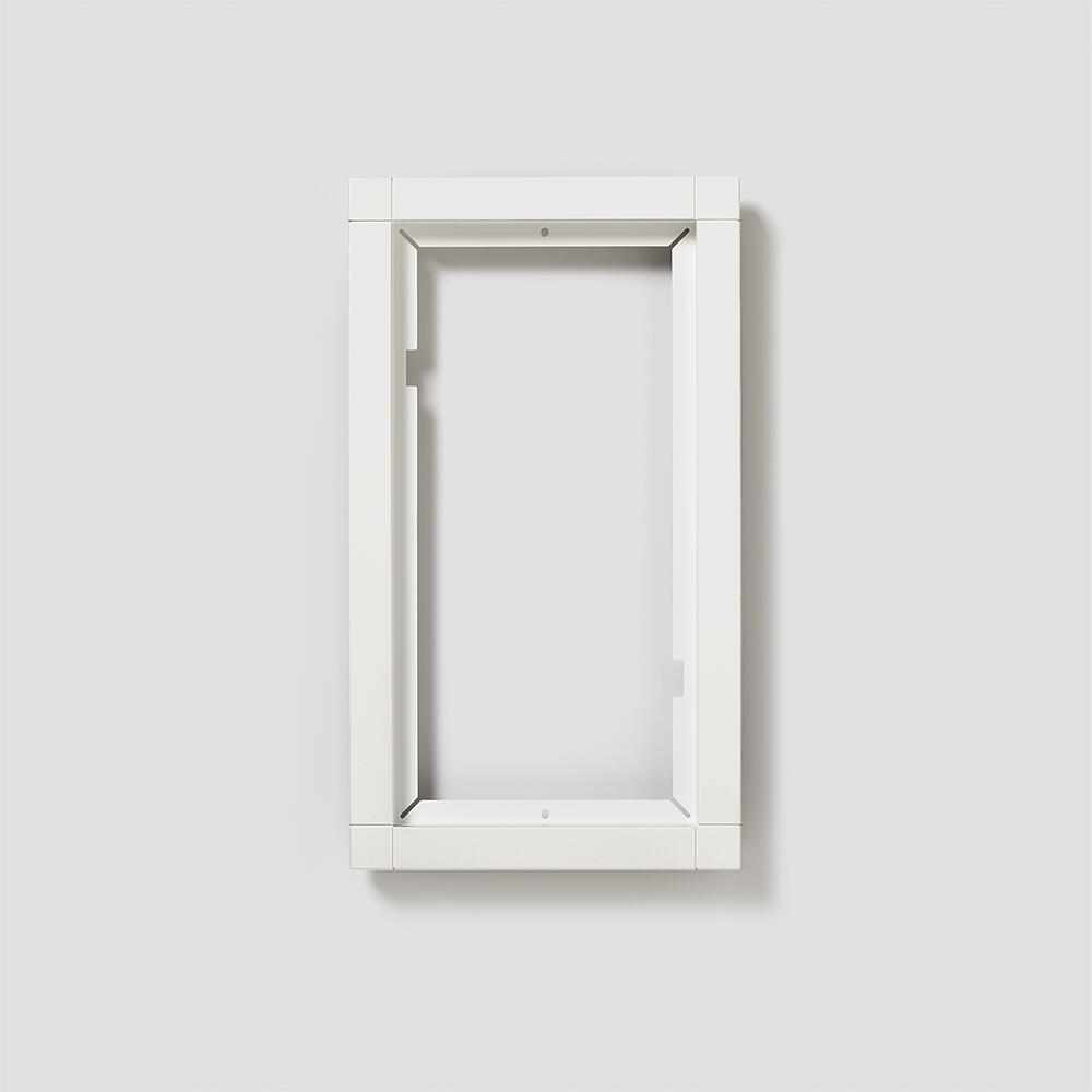 Siedle&Söhne Kombirahmen ws KR 611-2/1-0 W