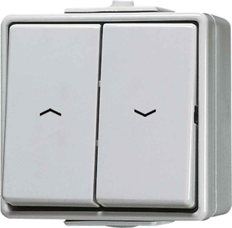 Jung Jalousie-Wippschalter ws 10AX 250V Tas.1-pol. 639 VW