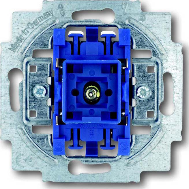 Busch-Jaeger Wechselschalter-Einsatz 10A, m.Beleuchtung 2000/6 USGL