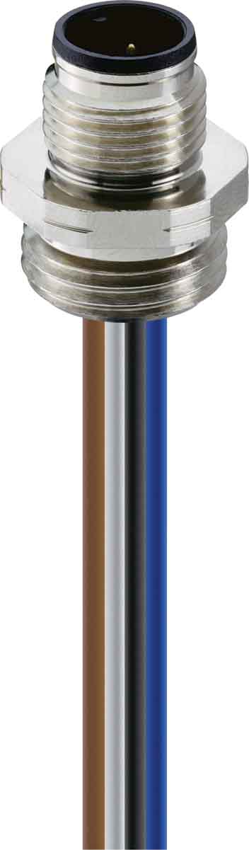 Belden Einbaustecker M12 RSFM 4/0,5m