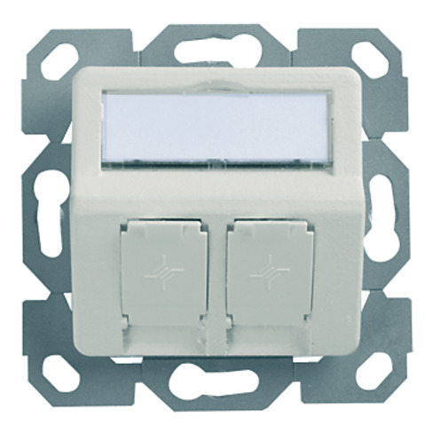 Telegärtner Modul-Aufnahme 2fach UP/50 aws aufbauend 100021417