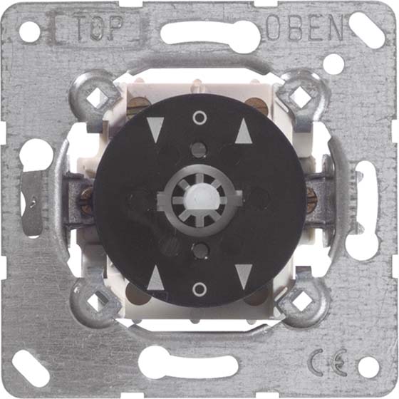 Peha Rollladen-Drehtaster 10A 250V 1-pol. H 604 T O.A.