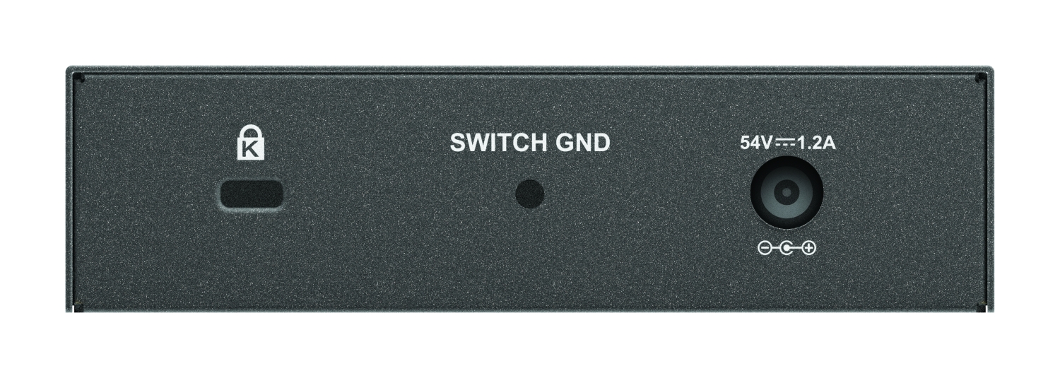 DLink Deutschland Gigabit PoE+ Switch 5-Port Desktop DGS-1005P/E