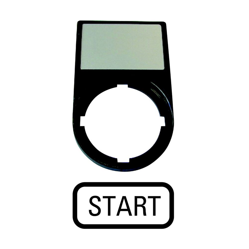 Eaton (Moeller) Tastenzusatzschildträger START M22S-ST-GB1 Eaton (Moeller) Tastenzusatzschildträger START M22S-ST-GB1