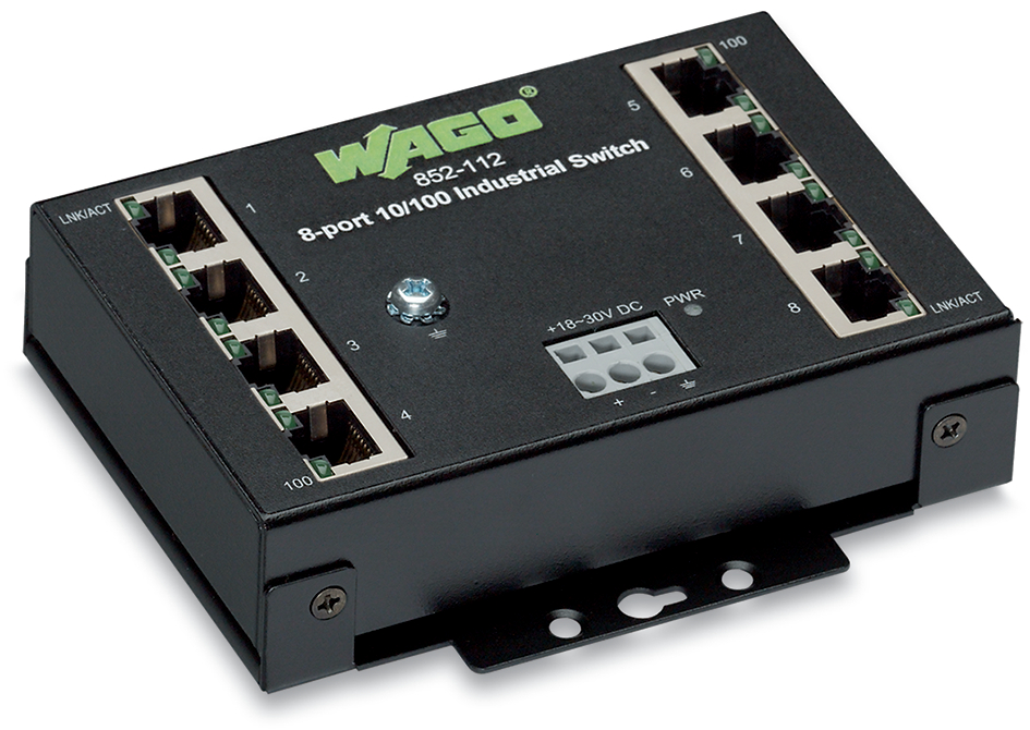 WAGO GmbH & Co. KG Industrie Eco Switch 8 Port 852-112