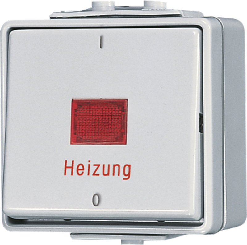 Jung Heizung Notschalter Aus 2-pol. 602 HW