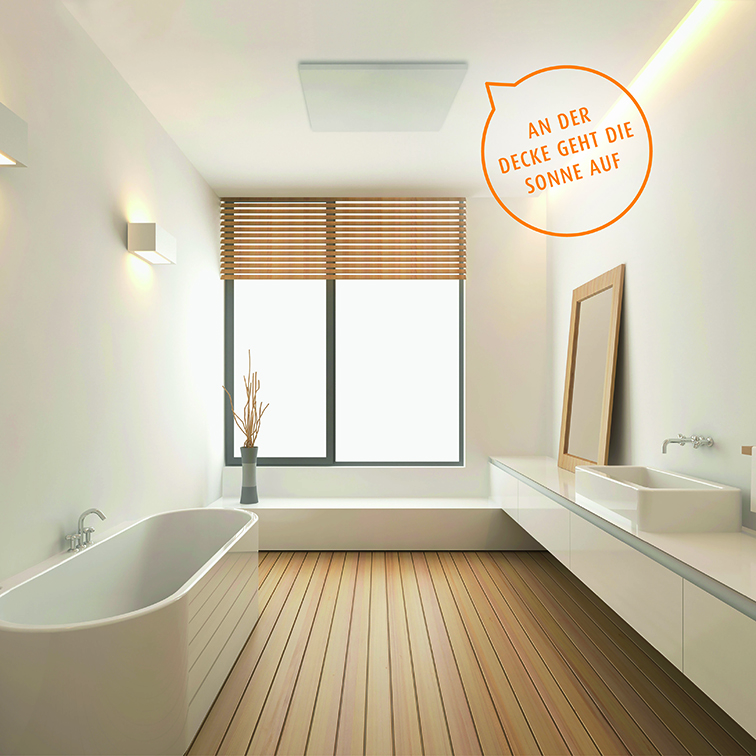 Vitramo Decken-Heizelement 1000x500x26mm 1210W VH10050