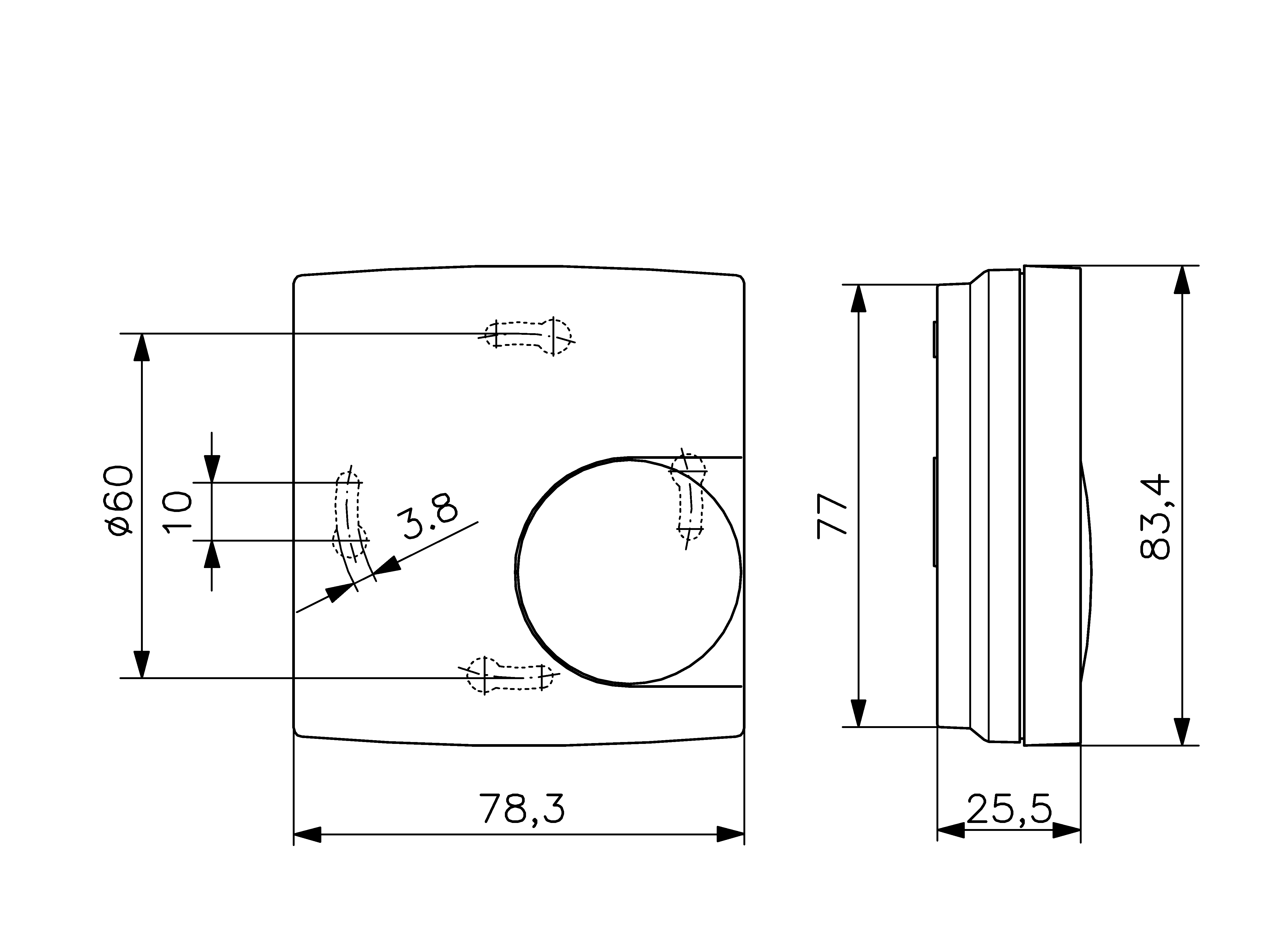 Alre-it Raumtemperaturregler AP 5-30Gr,Öffner,10A RTBSB-001.000