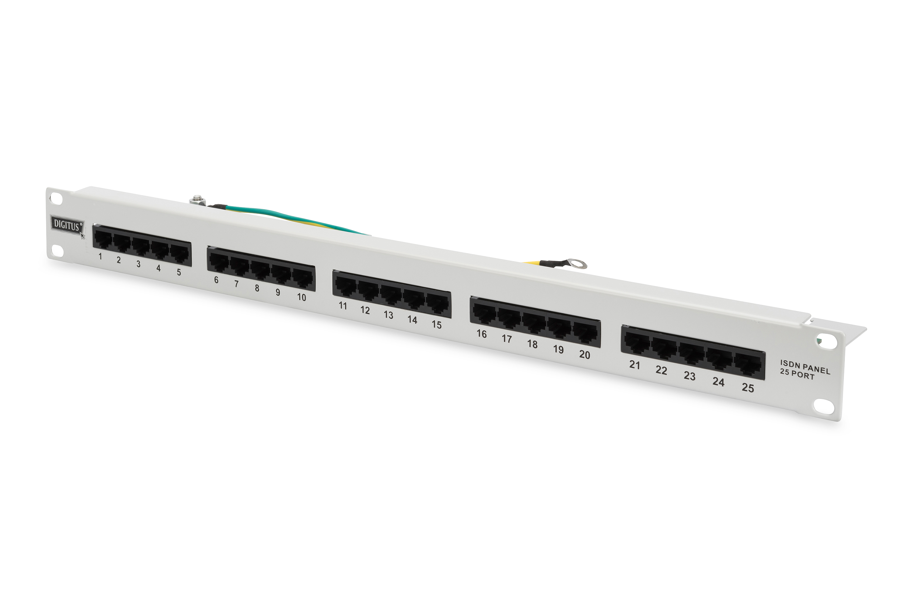 Assmann Electr. Patchpanel ISDN Kat.3 ungeschirmt DN-91325-1