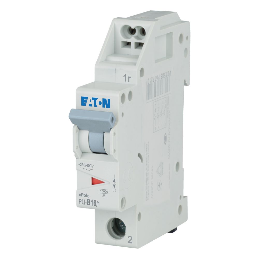 Eaton (Installation) Leitungsschutzschalter B 16A, 1p Steckkl. PLI-B16/1
