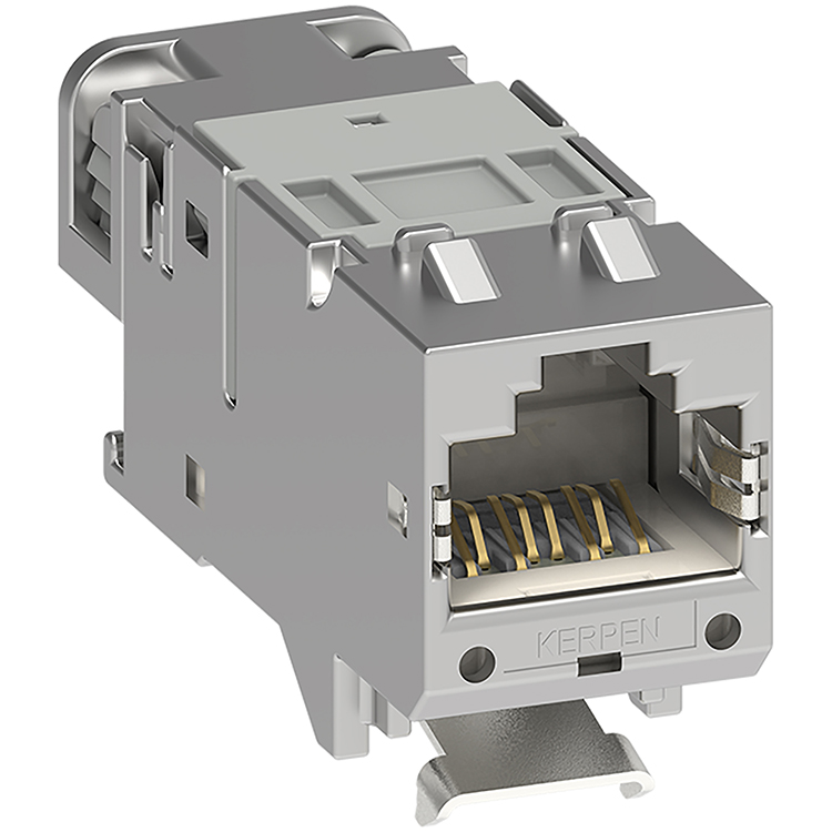 KERPEN DATACOM Pro Plus Modul Keystone Cat6A,PVP,360°Schirm KDA4M5KR1000024 VE24