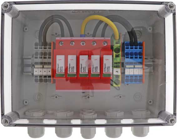 enwitec electronic Generatoranschlusskasten 900923 Cube GAKS11002x2RXYPCDehn