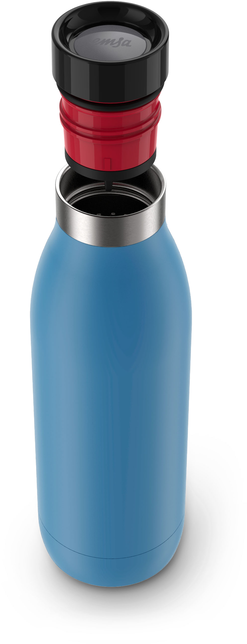 Groupe SEB WMF Trinkflasche 0,5L basic aqua blue BLUDROP basic aq-bl