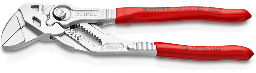 Knipex-Werk Zangenschlüssel 180mm 86 03 180