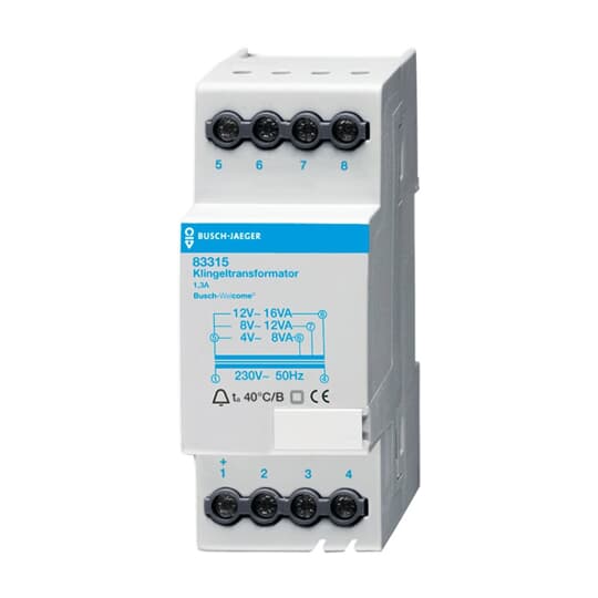 Busch-Jaeger Klingeltrafo 12V 1,3A REG 83315