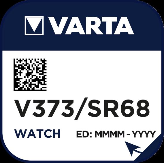 Varta Cons.Varta Uhren-Batterie 1,55V/28mAh/Silber V 373 Stk.1