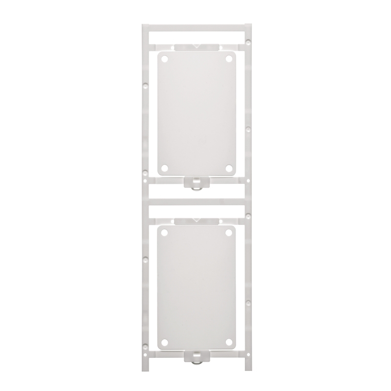 10 STK Weidmüller Gerätemarkierer MultiCard 54x85mm CC 85/54 O4MM MC NE