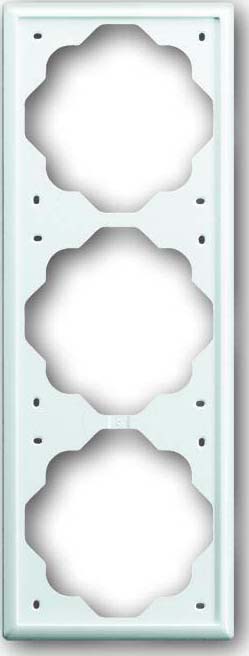 Busch-Jaeger Rahmen 3-fach alpinweiß 1723-74