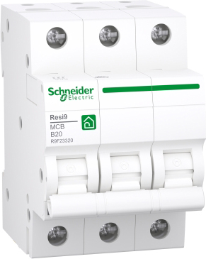 Schneider Electric Leitungsschutzschalter 3P,20A,B R9F23320