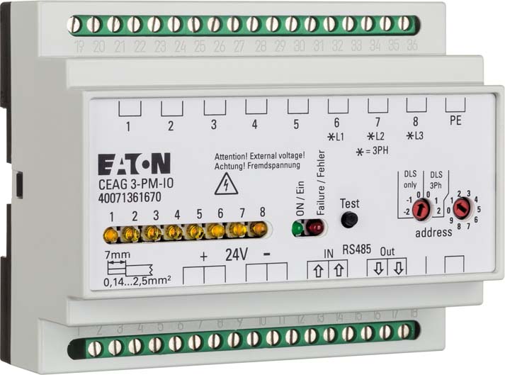 Ceag Notlichtsysteme DLS/3Ph-Bus-Modul 3-PM-IO